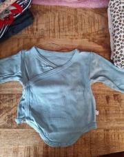 Bodies longue manche bleu 