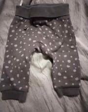 Pantalon noir à pois 3 mois 