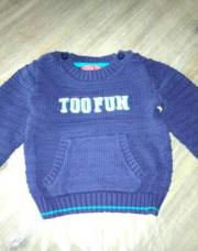 Pull bleu 6 mois 