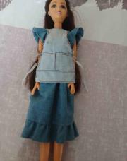 Poupee bleu jeans
