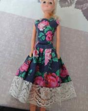 Poupee fleu bleu