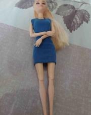 Poupee bleu articule