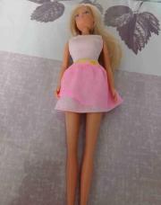 Poupee rose et blanche