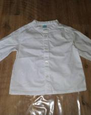 Chemise blanche 12 mois 
