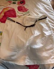 Jupe blanche camaïeu 40 