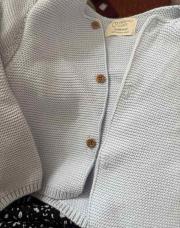 Gilet bleu neuf 9/12m