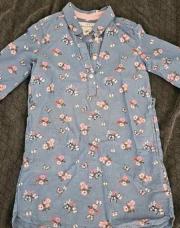Robe LOGG bleu fleur 