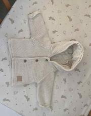 Manteau orchestra 0m 50cm crème 