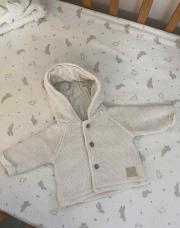 Manteau orchestra 0m 50cm crème 
