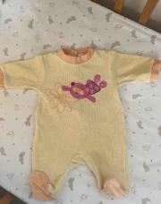 Pyjama kitchoun 1m jaune 