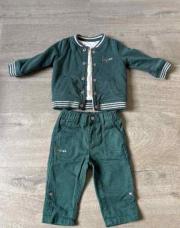 Ensemble vert sergent major taille 9 mois 