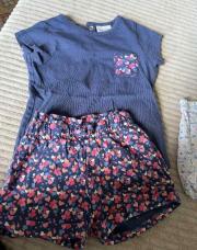 Ensemble t-shirt short 6mois