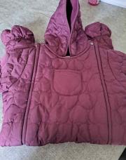 Combinaison bordeaux 1 ans