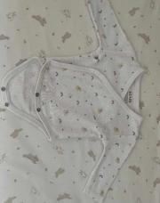 Body kiabi 1m manche longue lapins 