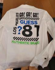 Chemise blanche guess 8 ans