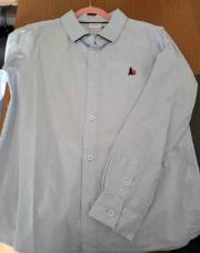 Chemise sapin bleue sergent major 128
