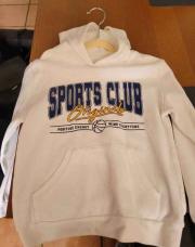 Sweat capuche blanc primark 128