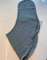 Housse pour coussin d'allaitement - Bleu tetra