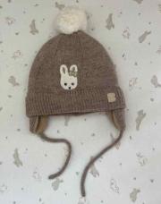 Bonnet obaïbi 3-6m beige