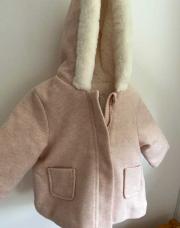 Manteau hivers kiabi 6m rose neuf 