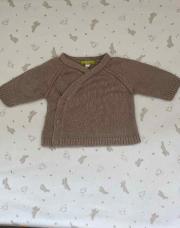 Pull verbaudet 1m beige 