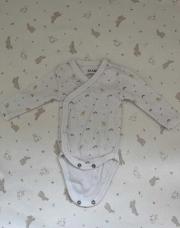 Body kiabi 1m manche longue lapins