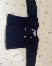 Gilet Jacadi 1m bleu marine polaire 