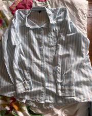Chemise rayée bleu ciel kiabi Xl