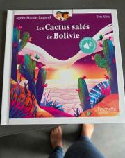 Livre cactus salé de Bolivie 