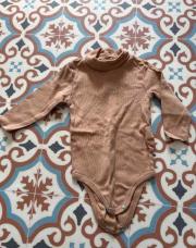 Body col roulé brun - Kiabi -9 mois 