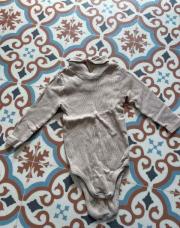 Body col roulé beige - Kiabi -9 mois 
