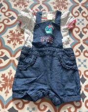 Ensemble t-shirt salopette Orchestra -6 mois 