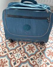 Mallette à roulettes Kipling bleue 