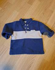 Polo bleu beige 1 an 