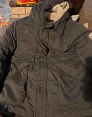 Manteau TAO 8 ans gris foncé 
