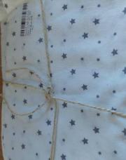 Drap lit cage neuf étoiles 