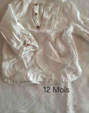 chemise primark 12M