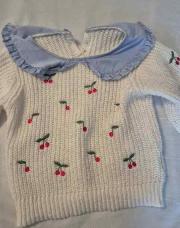 Pull cerises shein 18-24m