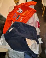 Hiver pull orange + training jbc