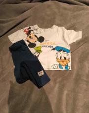 Pijama bleu mickey Primark 12/18m