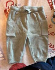 Pantalon laine vert 6 mois Kiabi 