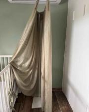 Ciel de lit (pied+toile)