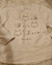 T shirt longues manches obaibichats 18mois