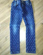 Jeans bleu cœur 5 ans 
