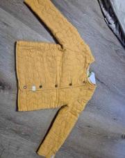 Veste jaune Tao 36mois 