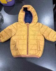 Veste tao 3 mois orange avec capuche 