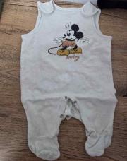 Ensemble gris mickey bebe 