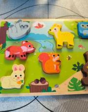 Planche animaux bois 