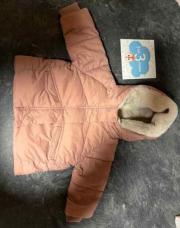 Manteau hiver rose Kiabi 3 mois