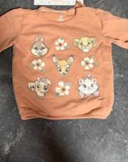 Pull Disney orangé - 62cm